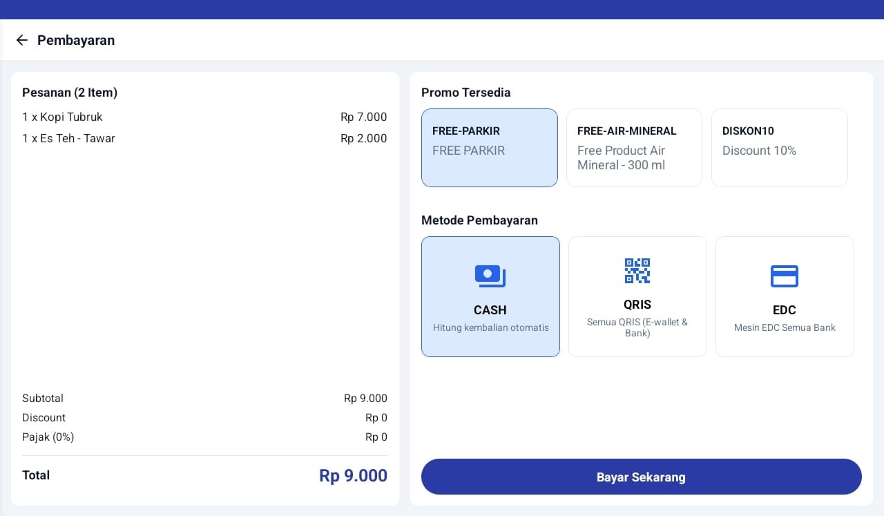 Voucher pada Pembayaran